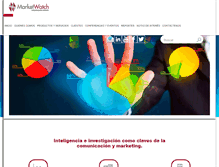 Tablet Screenshot of marketwatch.com.ec
