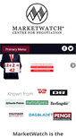 Mobile Screenshot of marketwatch.dk